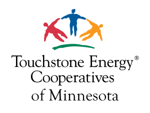 Three amigos logo for Touchstone Energy Cooperatives of Minnesota